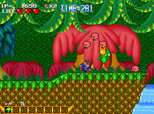 Blue's Journey screenshot 4 for Neo Geo CD